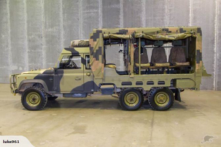 Illustration for article titled Spotted on Trade Me: Land Rover Defender 110 6x6